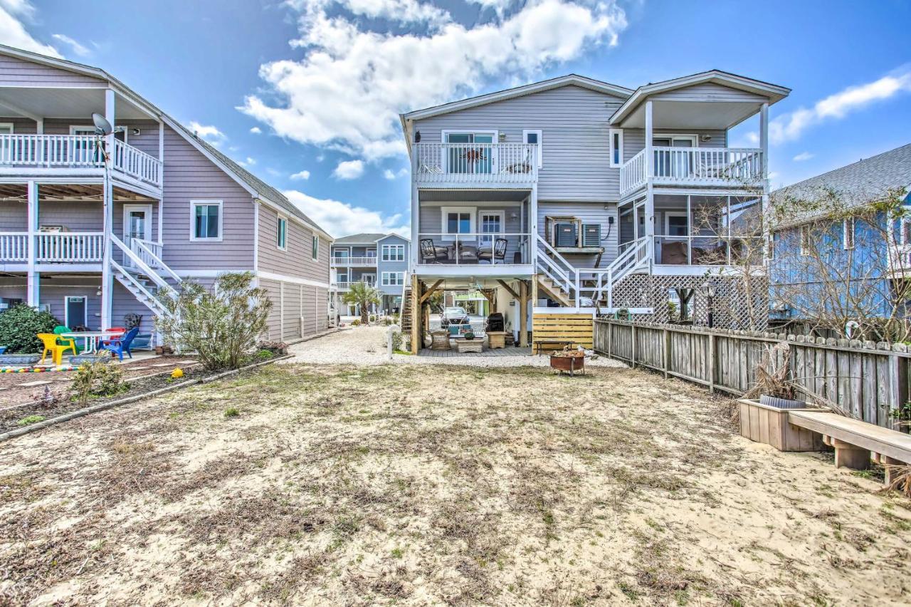 Coastal Oasis With Decks Walk To Holden Beach! Exterior photo